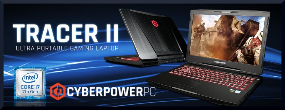 CyberPower Tracer outlet II Laptop - NOT WORKING i7 8GB Ram