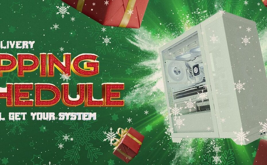 CyberPowerPC Holiday Delivery: Shipping Schedule - When You'll Get Your System