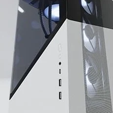 new cyberpowerpc products 2025 - white pc case