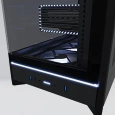 new cyberpowerpc products 2025 - black pc case