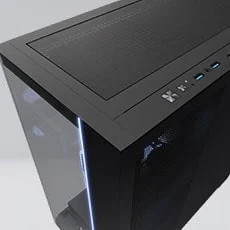 new cyberpowerpc products 2025 - black pc case