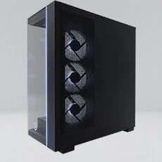 new cyberpowerpc products 2025 - black pc case