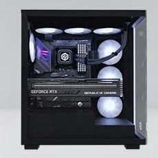 new cyberpowerpc products 2025 - black pc case