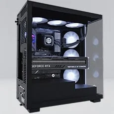 new cyberpowerpc products 2025 - black pc case