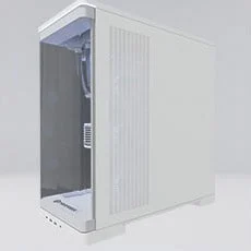 new cyberpowerpc products 2025 - all white pc case