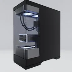 new cyberpowerpc products 2025 - black pc case