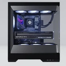 new cyberpowerpc products 2025 - black pc case