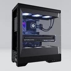 new cyberpowerpc products 2025 - black pc case