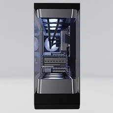 new cyberpowerpc products 2025 - black pc case