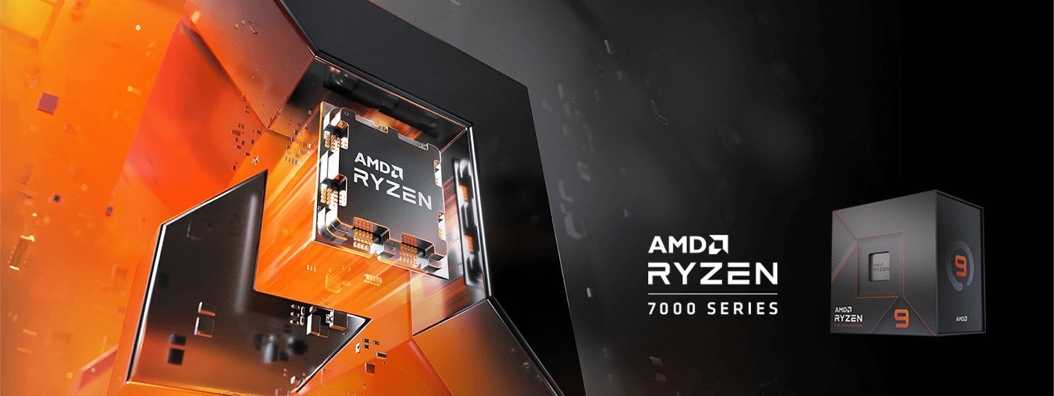PC avec AMD Ryzen 7 7700, 32Go
